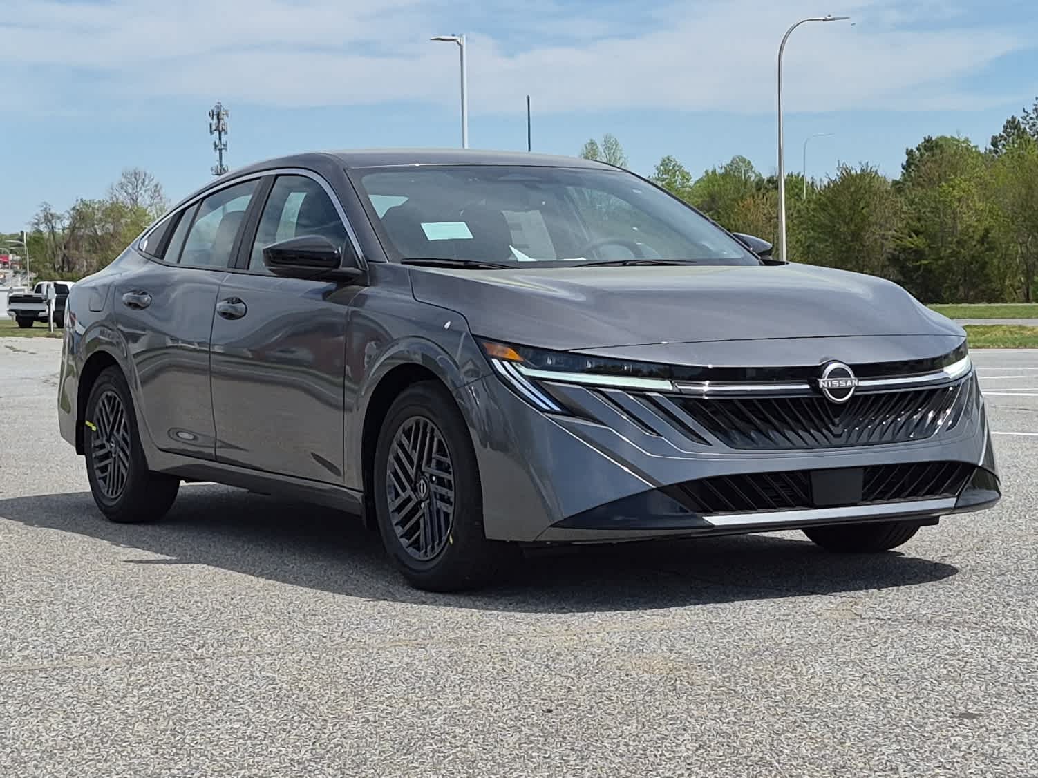 2026 Nissan Sentra SV - Gun Metallic exterior view 2