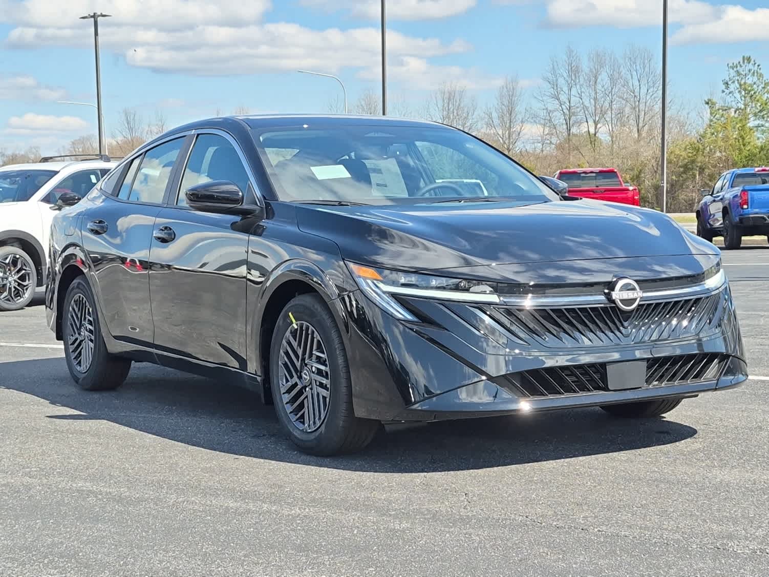 2026 Nissan Sentra SV - Super Black exterior view 2