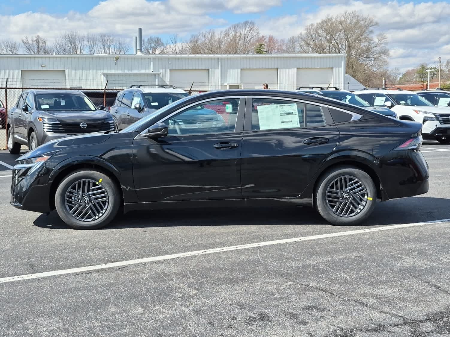2026 Nissan Sentra SV - Super Black exterior view 5