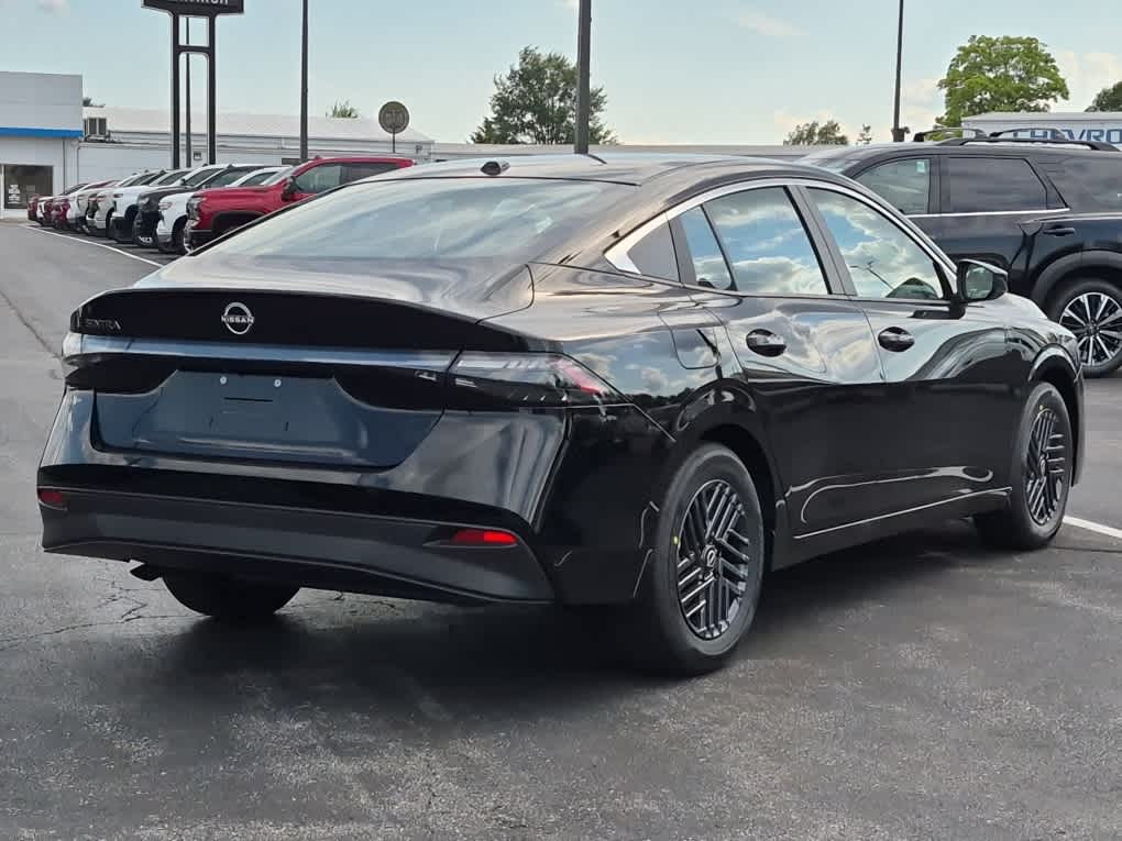 2026 Nissan Sentra SV - Super Black exterior view 3