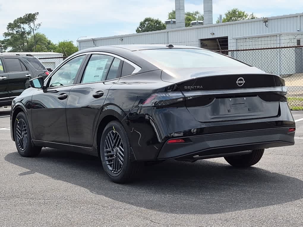 2026 Nissan Sentra SV - Super Black exterior view 4