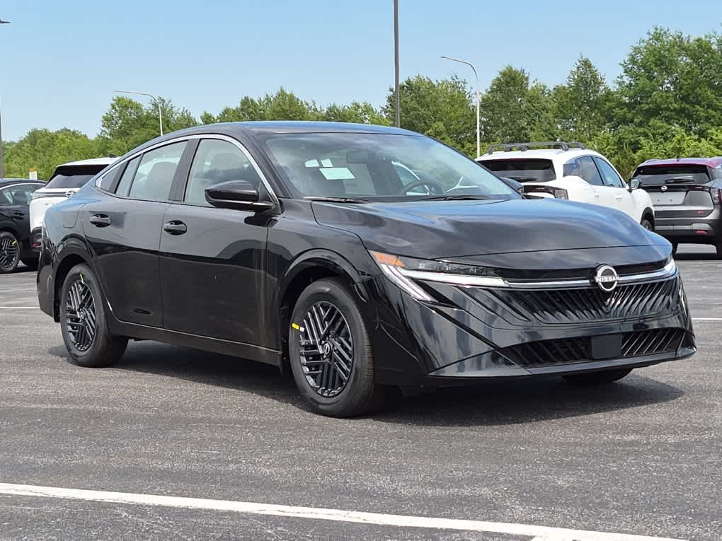 2026 Nissan Sentra SV - Super Black exterior view 2