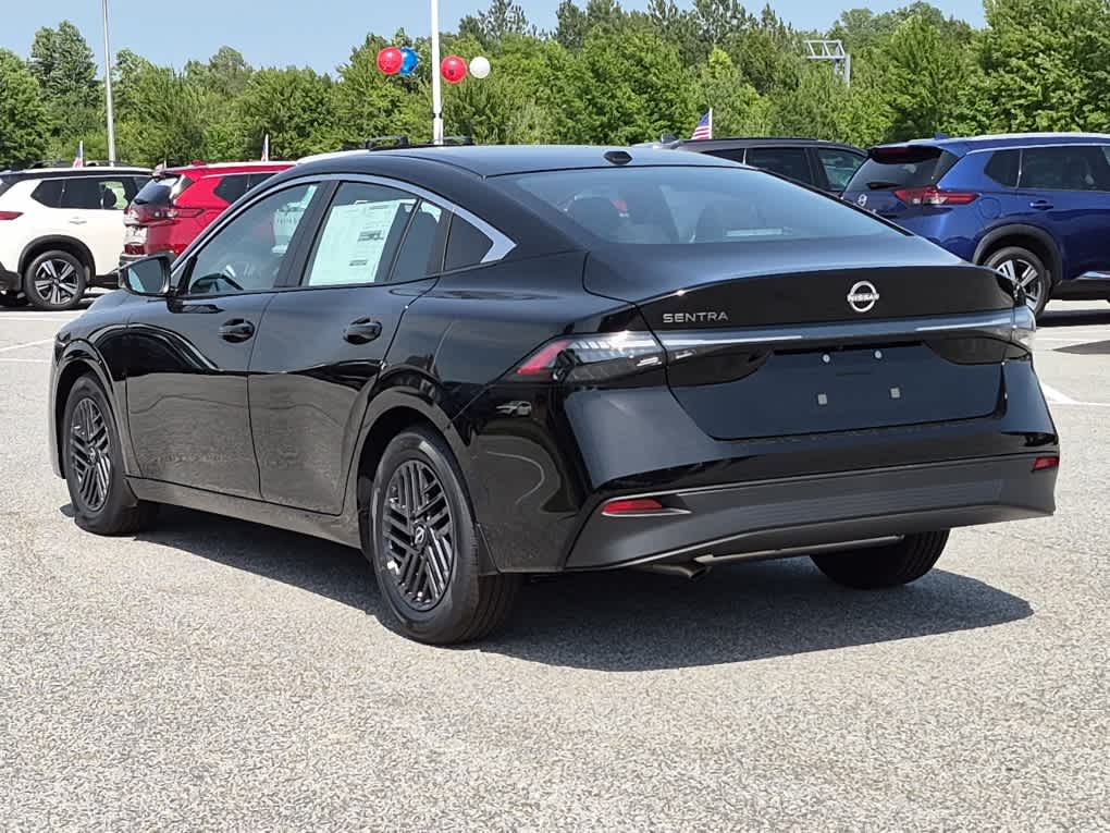 2026 Nissan Sentra SV - Super Black exterior view 4