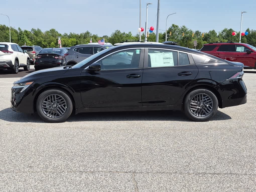 2026 Nissan Sentra SV - Super Black exterior view 5