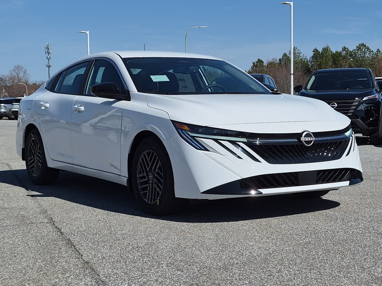 2026 Nissan Sentra SV - Fresh Powder exterior view 2