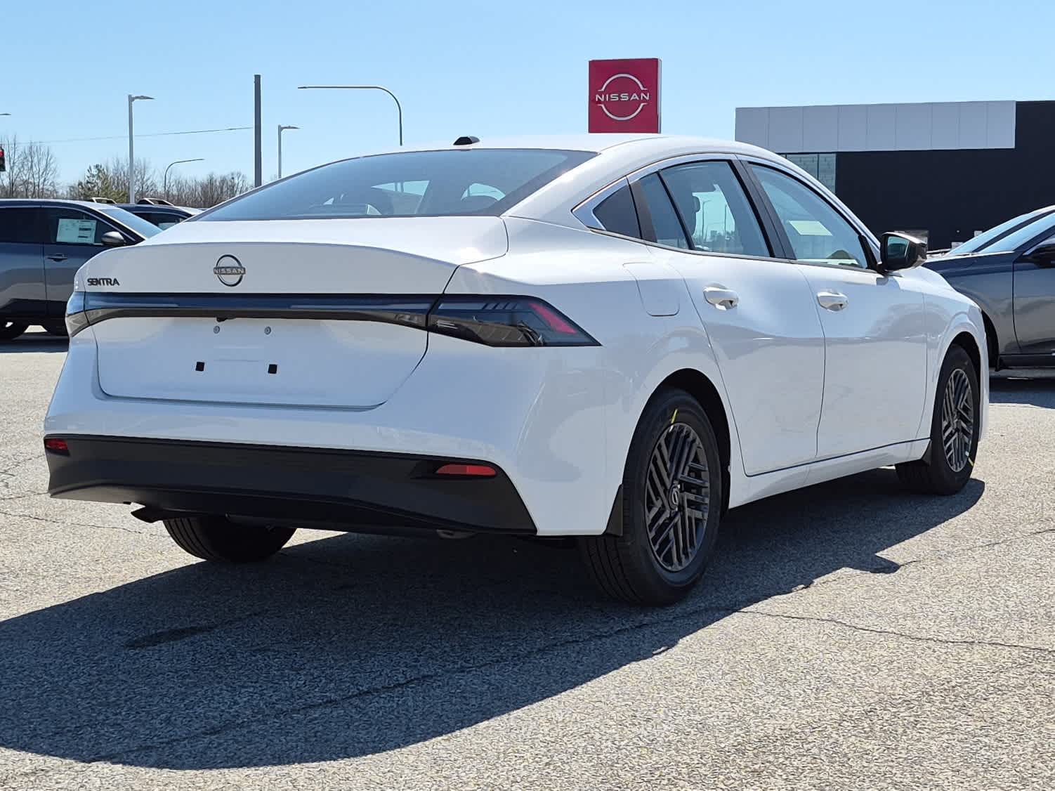 2026 Nissan Sentra SV - Fresh Powder exterior view 3