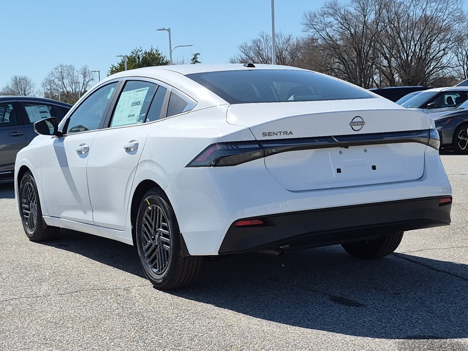 2026 Nissan Sentra SV - Fresh Powder exterior view 4