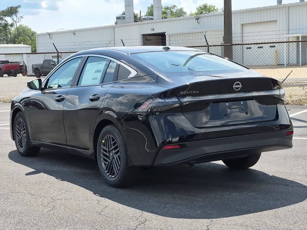 2026 Nissan Sentra SV - Super Black exterior view 4