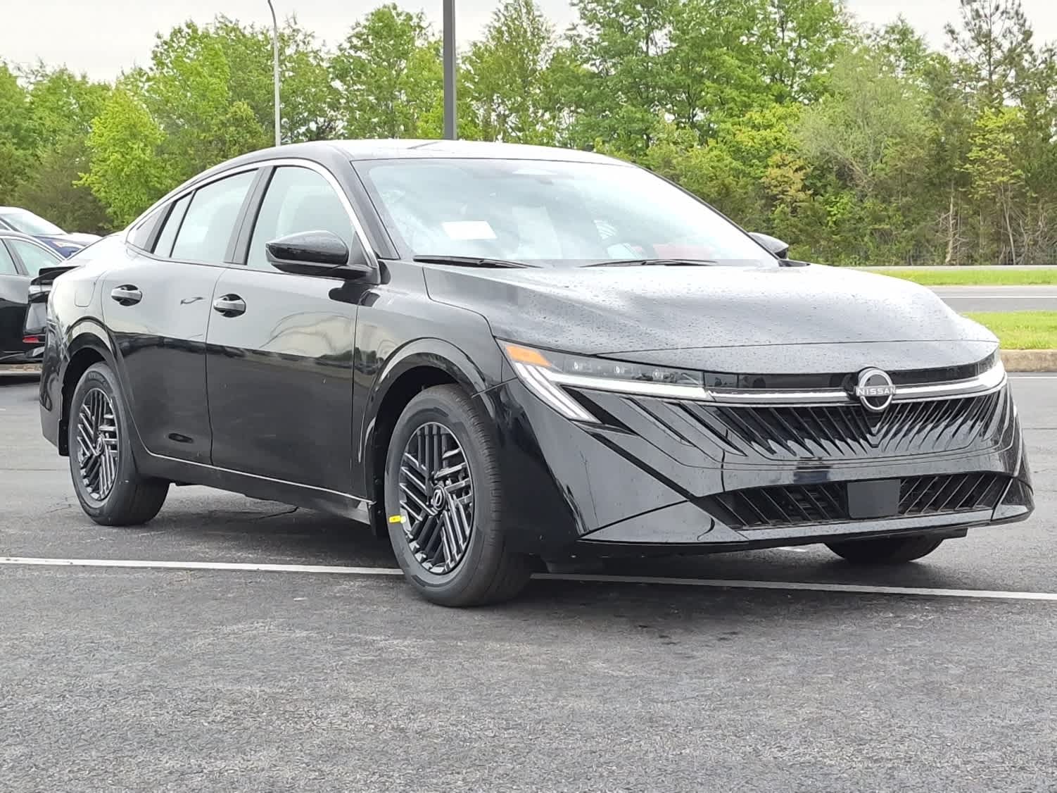 2026 Nissan Sentra SV - Super Black exterior view 2