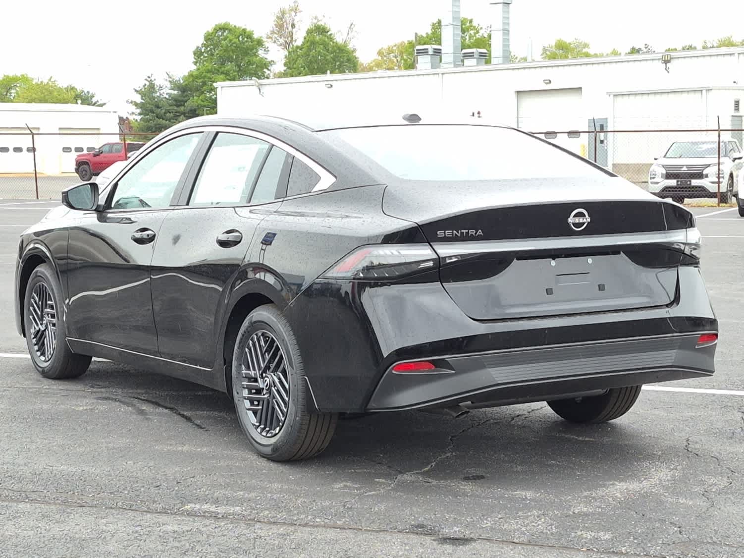 2026 Nissan Sentra SV - Super Black exterior view 4