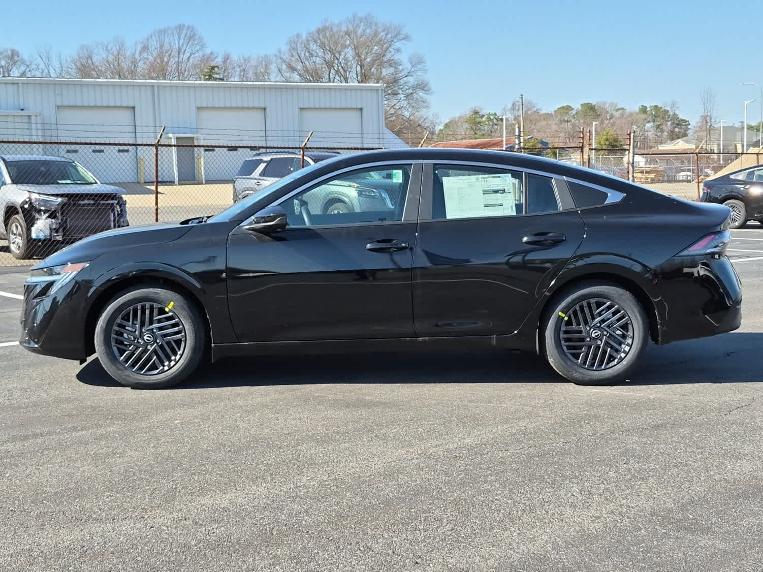 2026 Nissan Sentra SV - Super Black exterior view 5