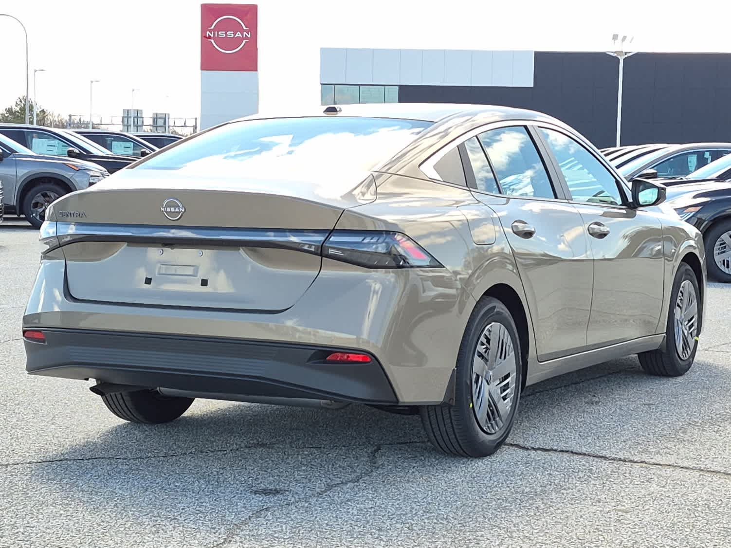 2026 Nissan Sentra SV - Imperial Bronze exterior view 3