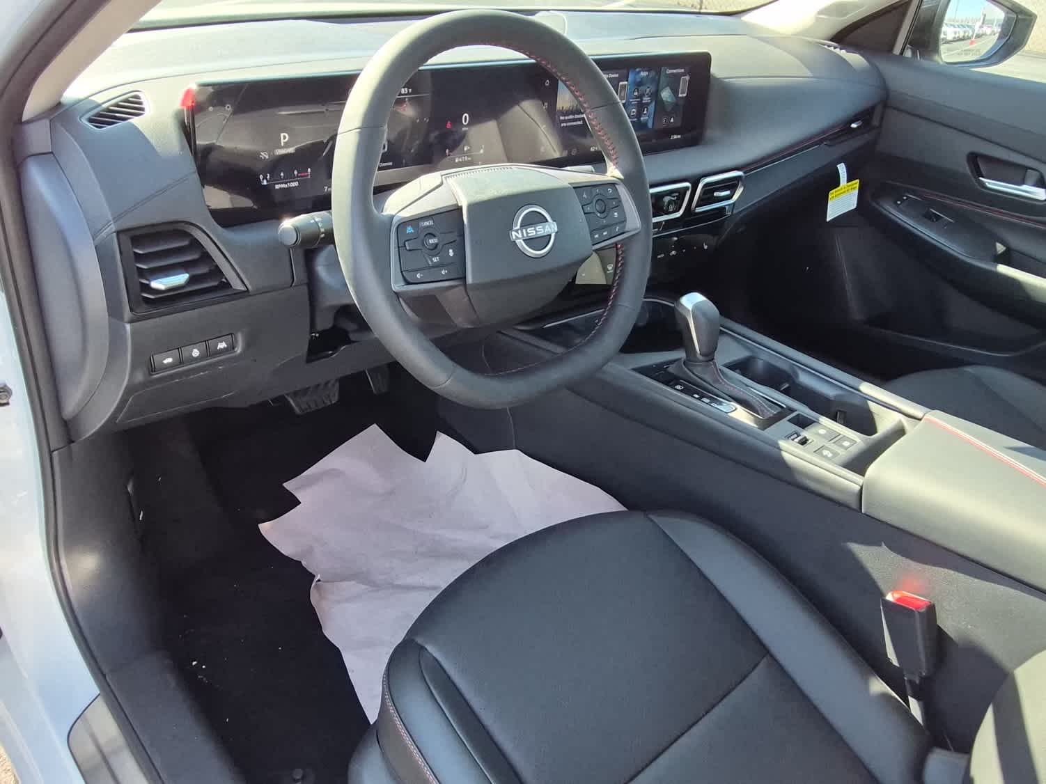2026 Nissan Sentra SR - Aspen White Tricoat exterior view 11