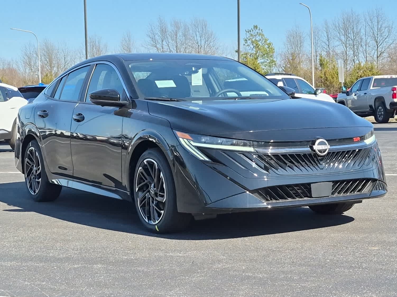 2026 Nissan Sentra SR - Super Black exterior view 2