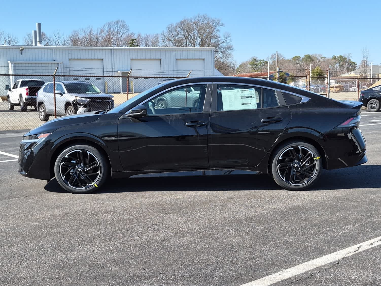 2026 Nissan Sentra SR - Super Black exterior view 5