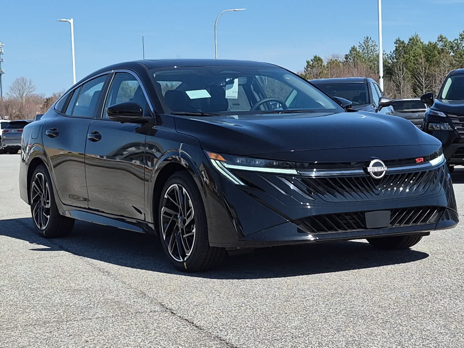 2026 Nissan Sentra SR - Super Black exterior view 2