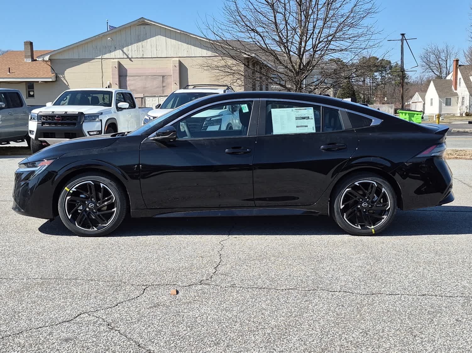 2026 Nissan Sentra SR - Super Black exterior view 5
