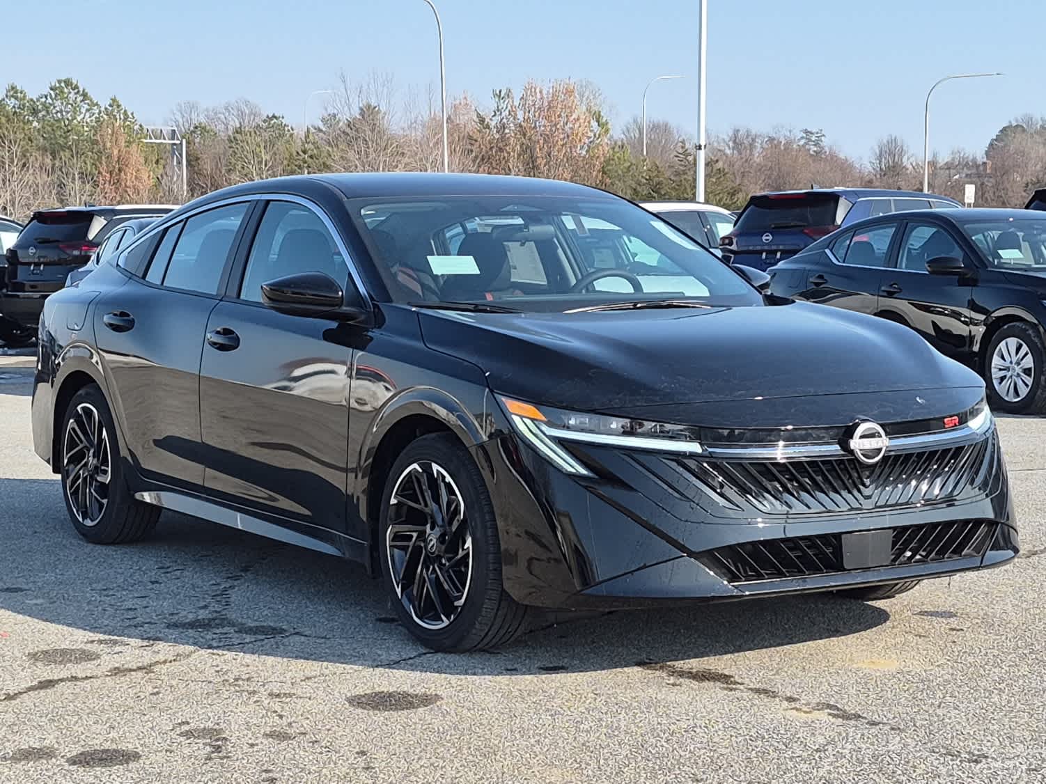 2026 Nissan Sentra SR - Super Black exterior view 2