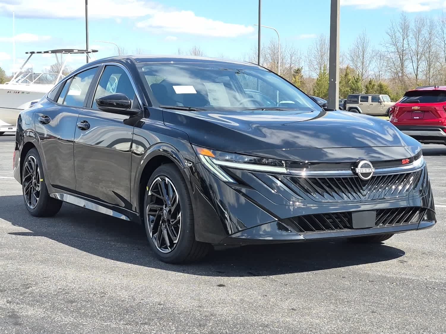 2026 Nissan Sentra SR - Super Black exterior view 2