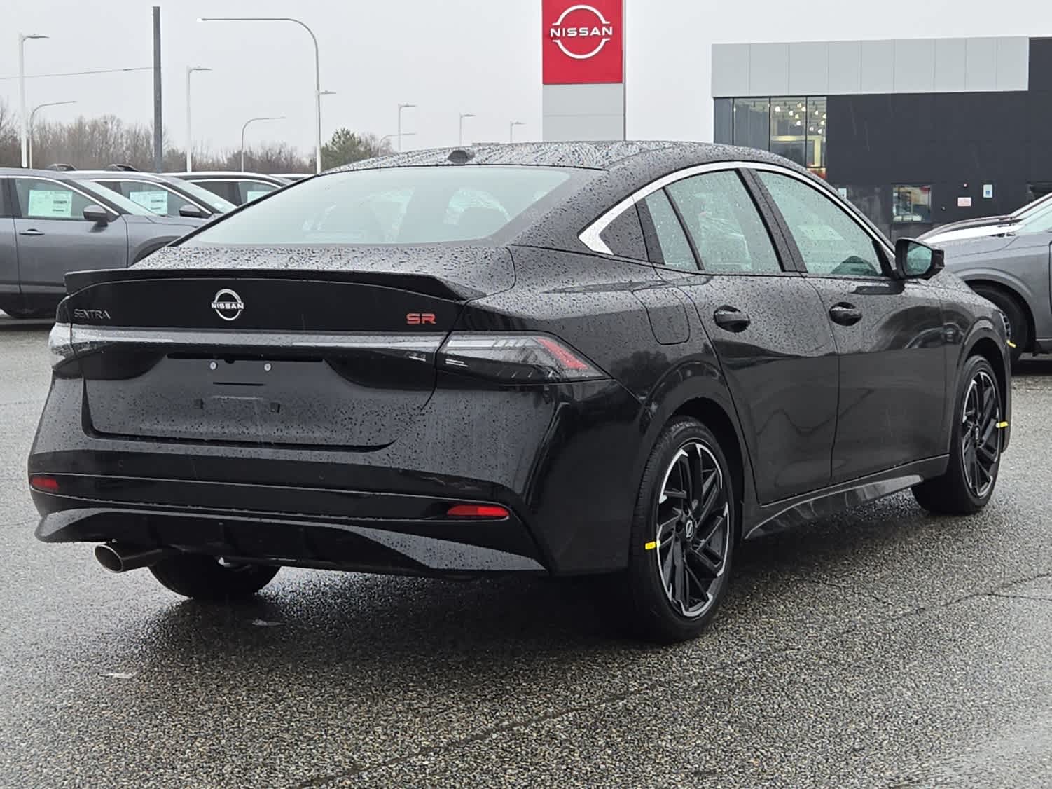 2026 Nissan Sentra SR - Super Black exterior view 3