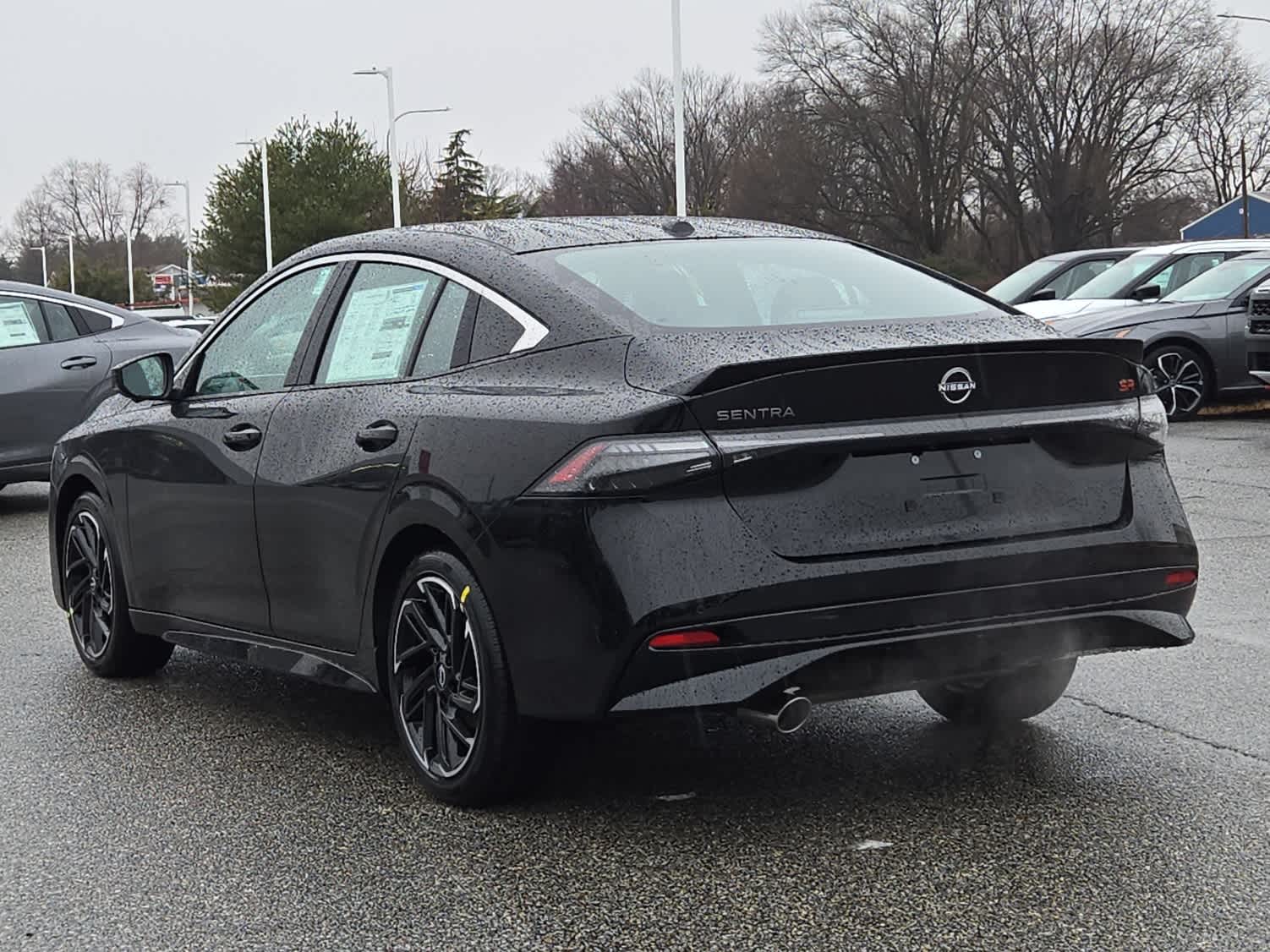 2026 Nissan Sentra SR - Super Black exterior view 4