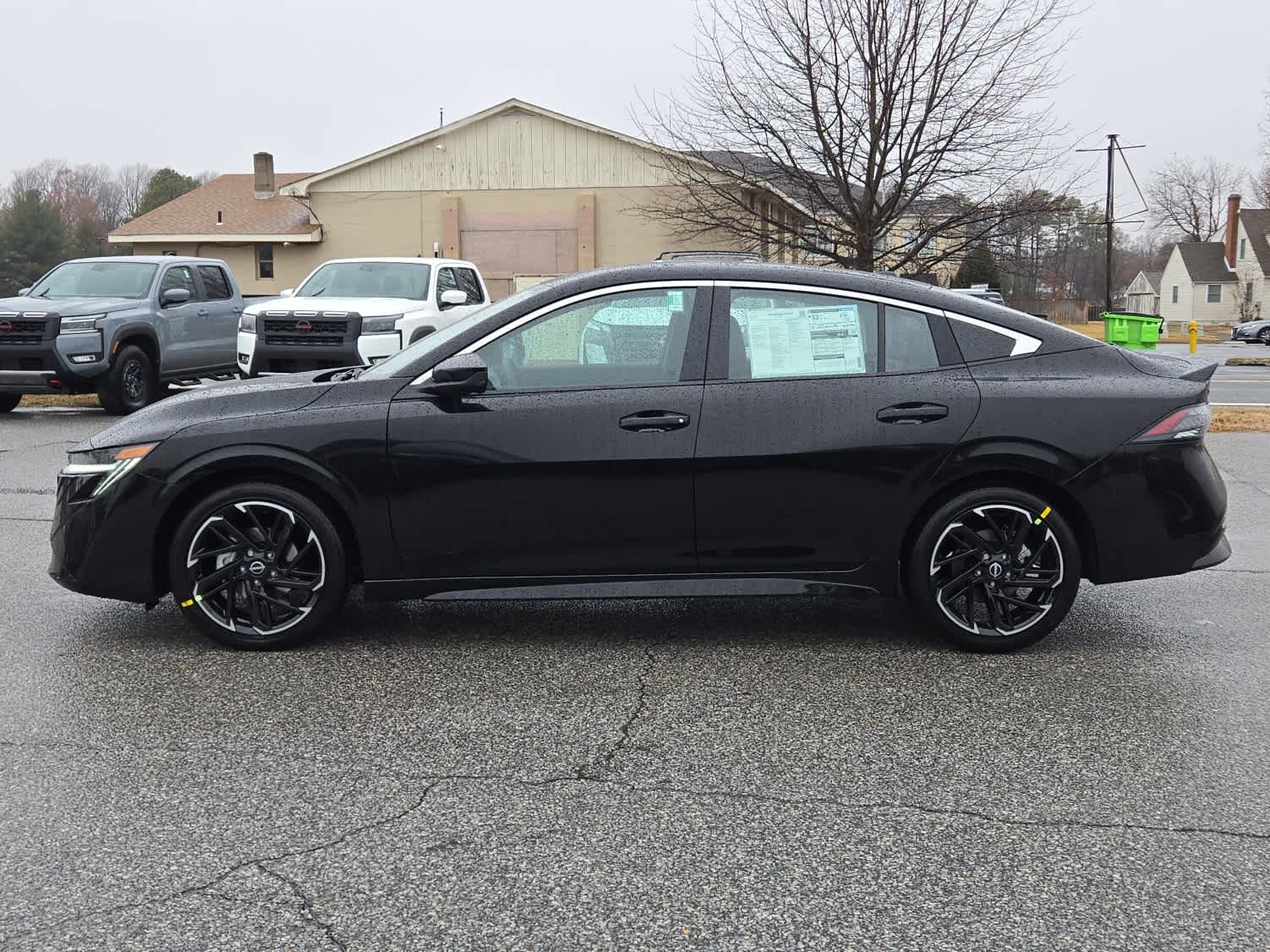 2026 Nissan Sentra SR - Super Black exterior view 5