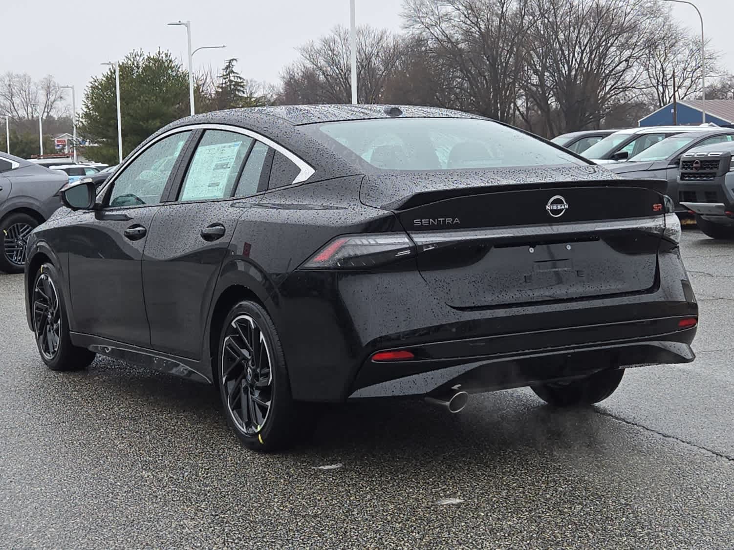2026 Nissan Sentra SR - Super Black exterior view 4