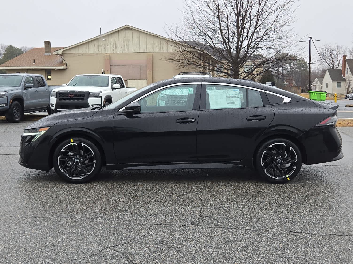 2026 Nissan Sentra SR - Super Black exterior view 5