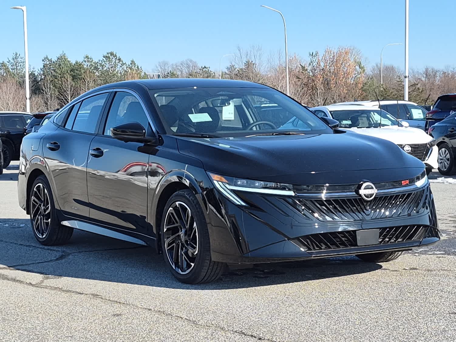 2026 Nissan Sentra SR - Super Black exterior view 2