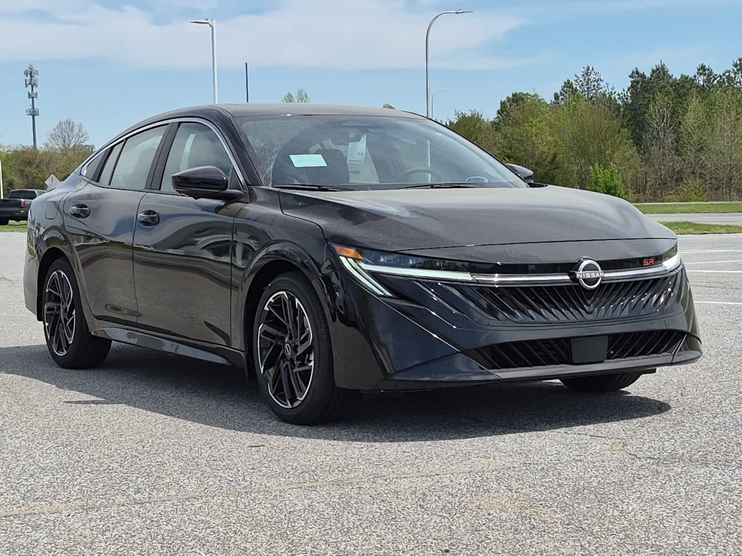 2026 Nissan Sentra SR - Super Black exterior view 2