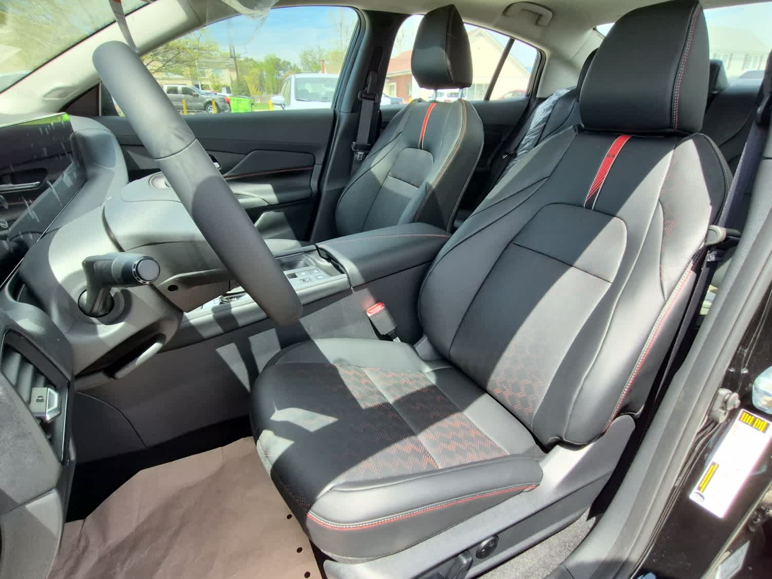 2026 Nissan Sentra SR - Super Black exterior view 10