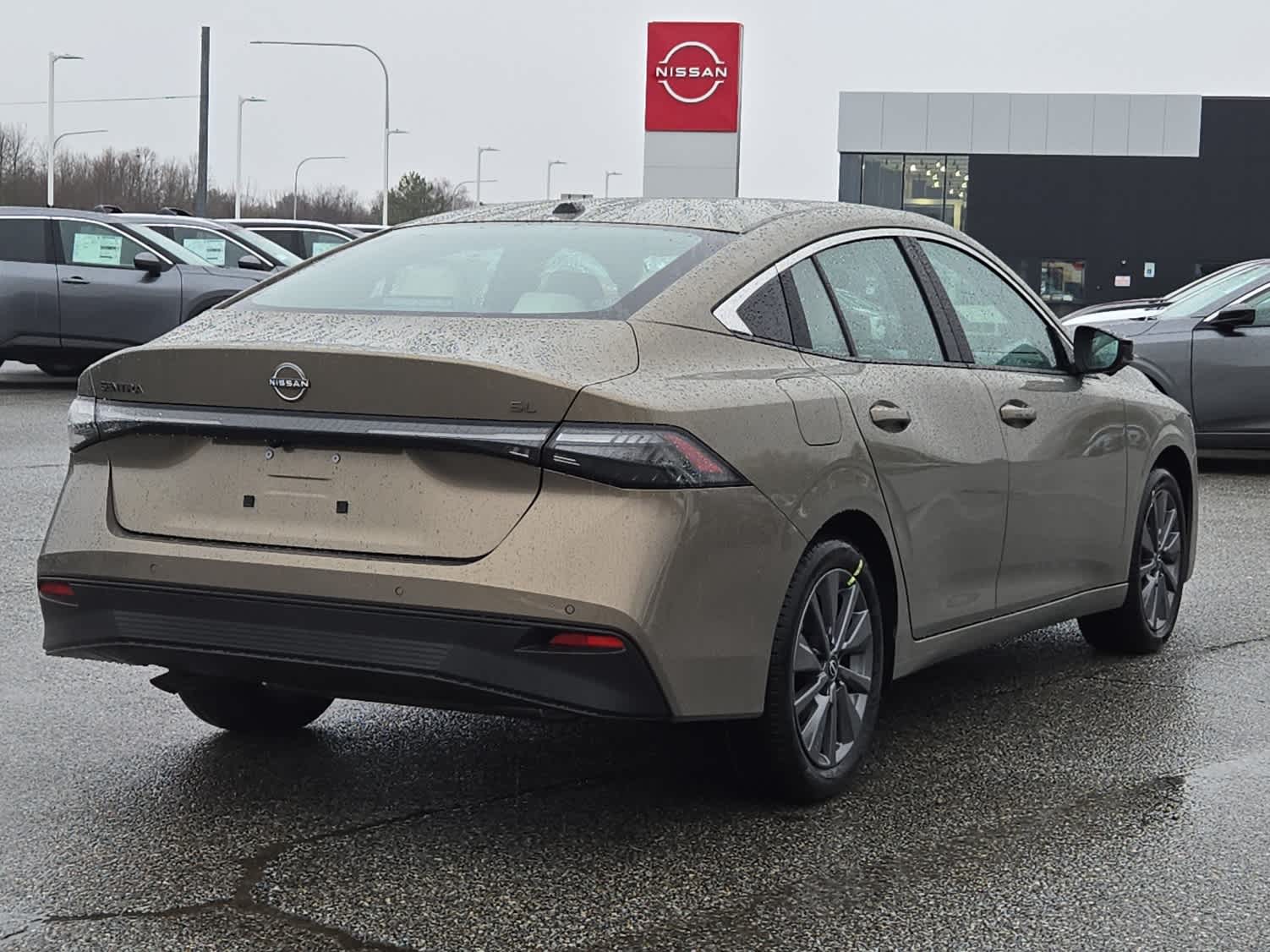 2026 Nissan Sentra SL - Imperial Bronze exterior view 3