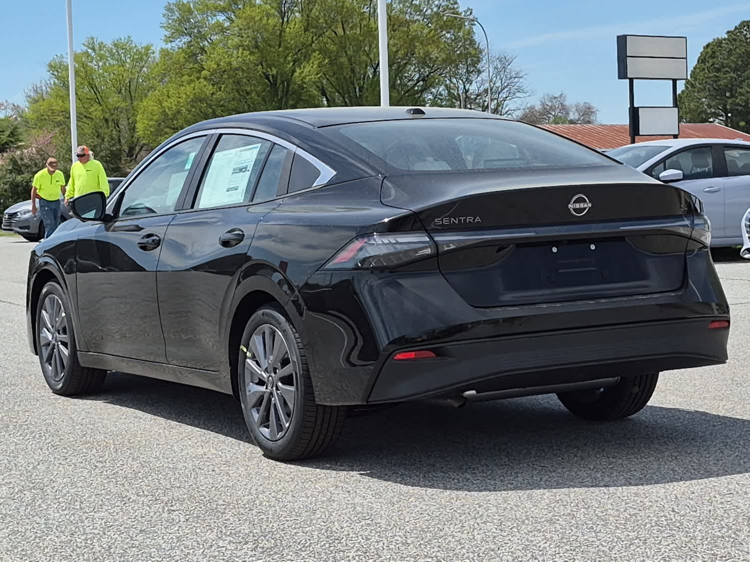 2026 Nissan Sentra SL - Super Black exterior view 4