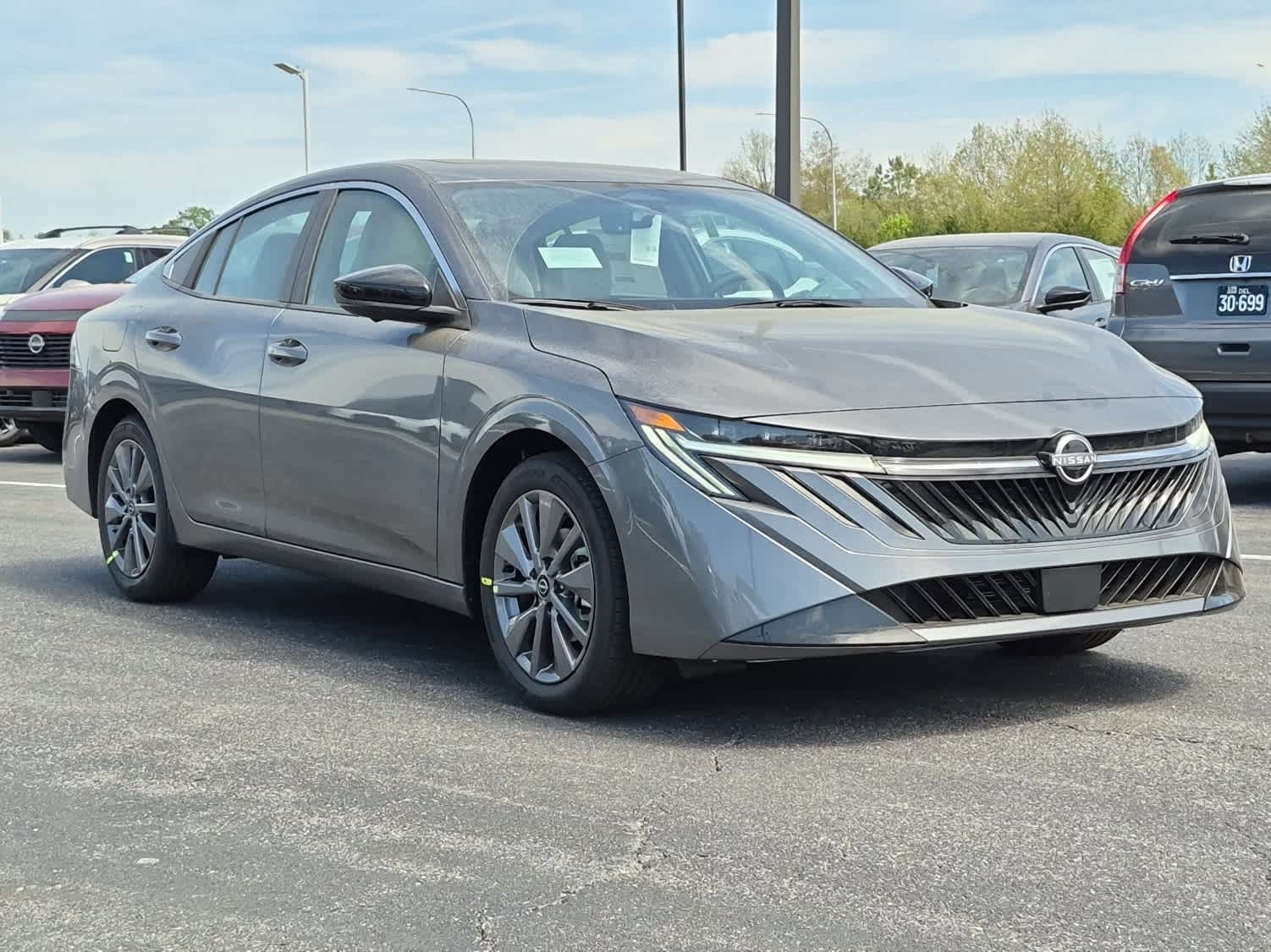 2026 Nissan Sentra SL - Gun Metallic exterior view 2