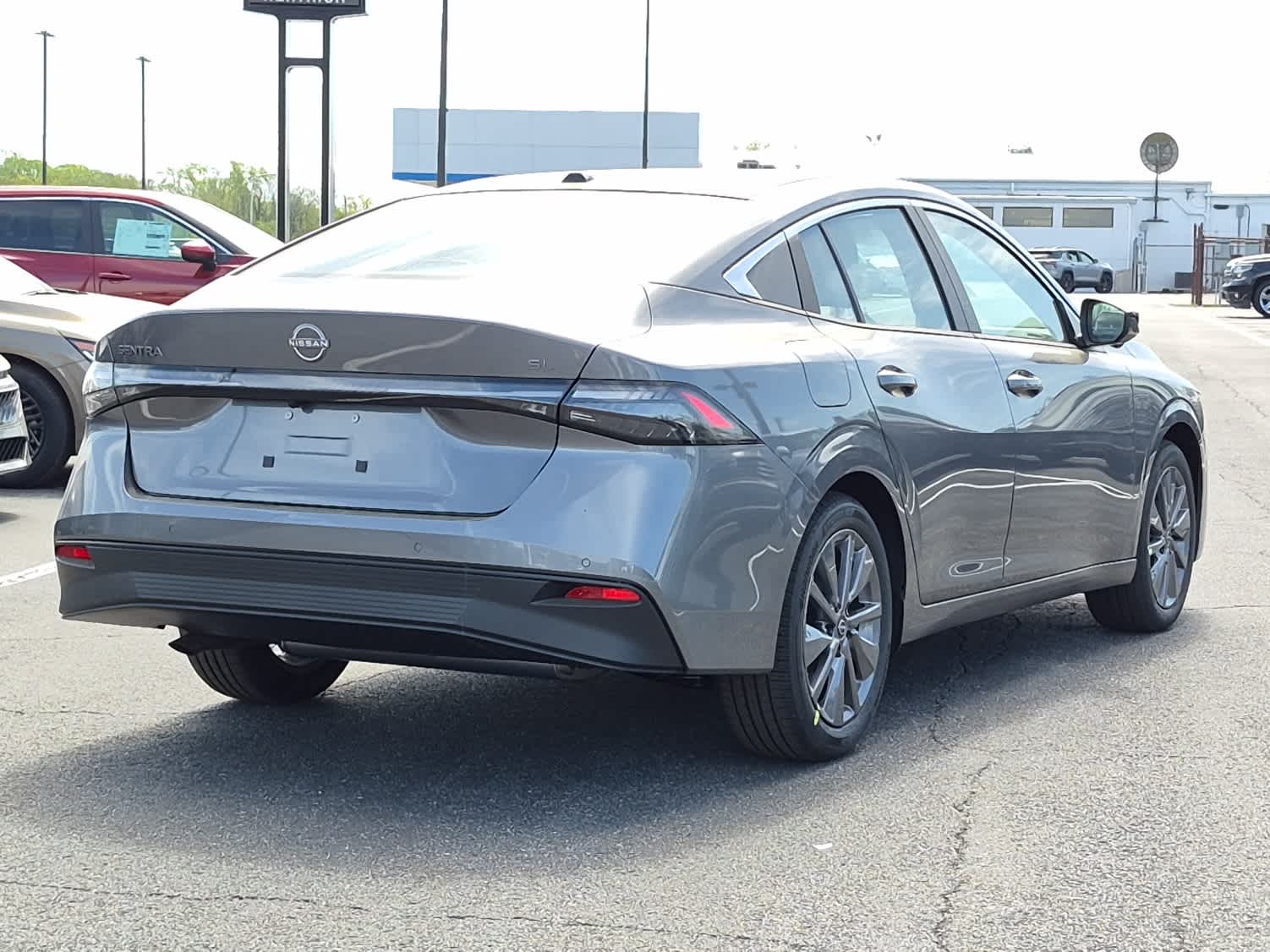 2026 Nissan Sentra SL - Gun Metallic exterior view 3