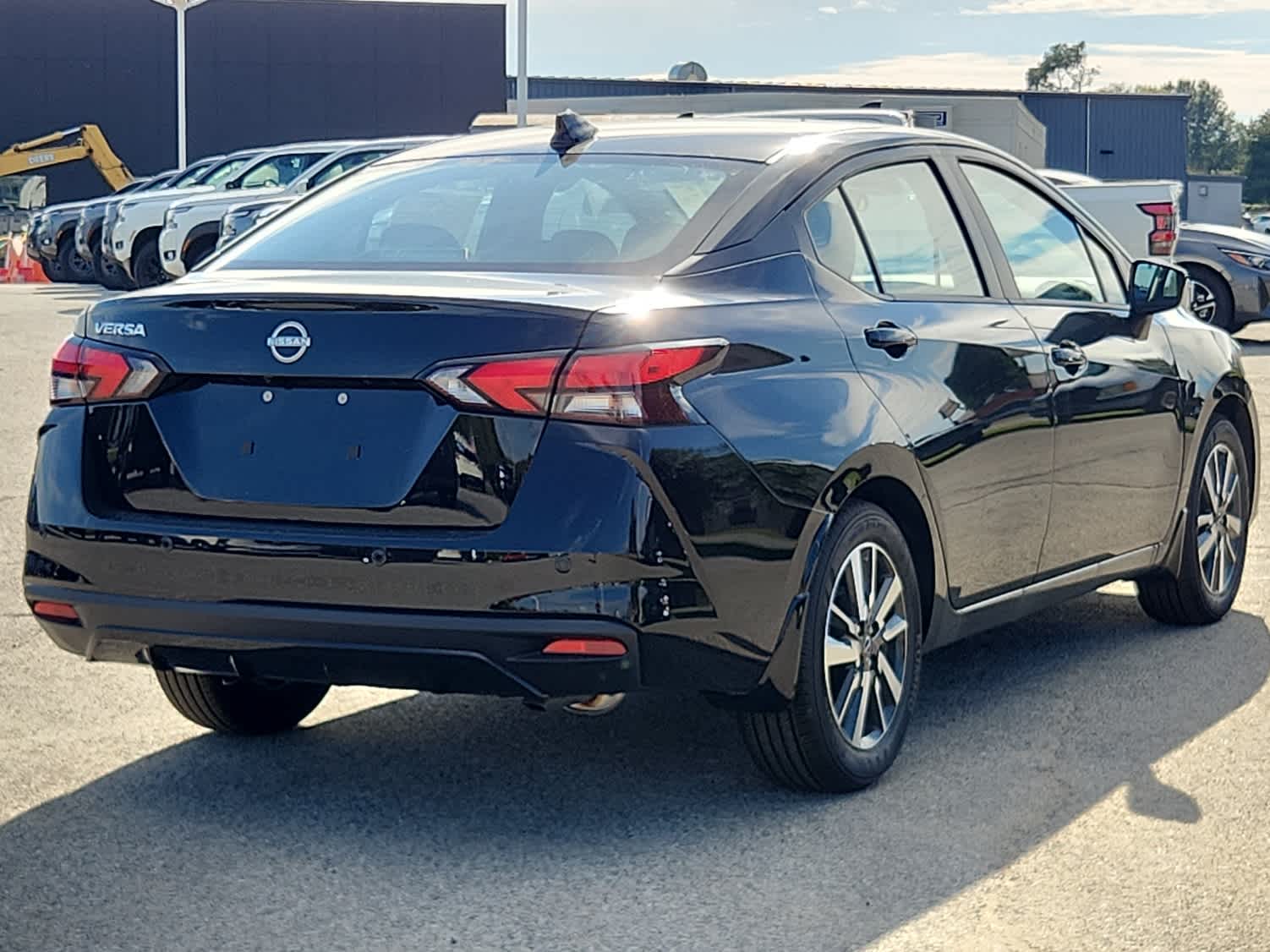 2025 Nissan Versa SV - Super Black exterior view 3