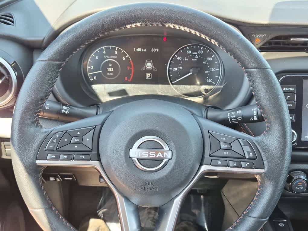 2023 Nissan Kicks SR - Aspen White Tricoat/Super Black exterior view 16
