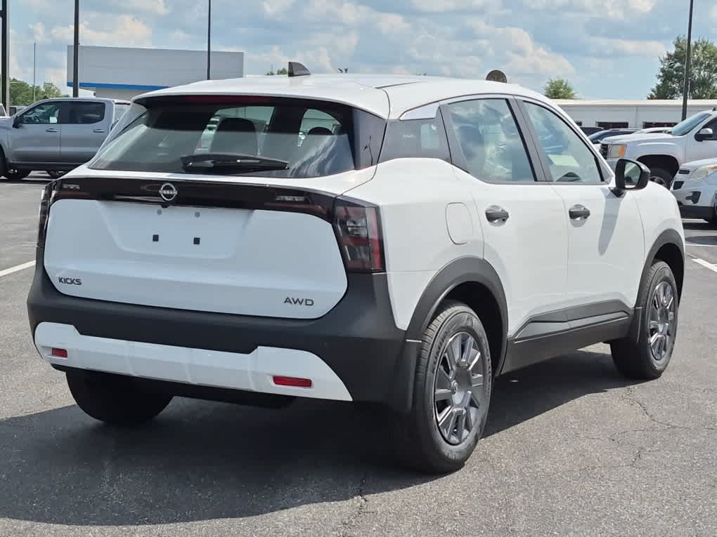 2026 Nissan Kicks S - Fresh Powder exterior view 3