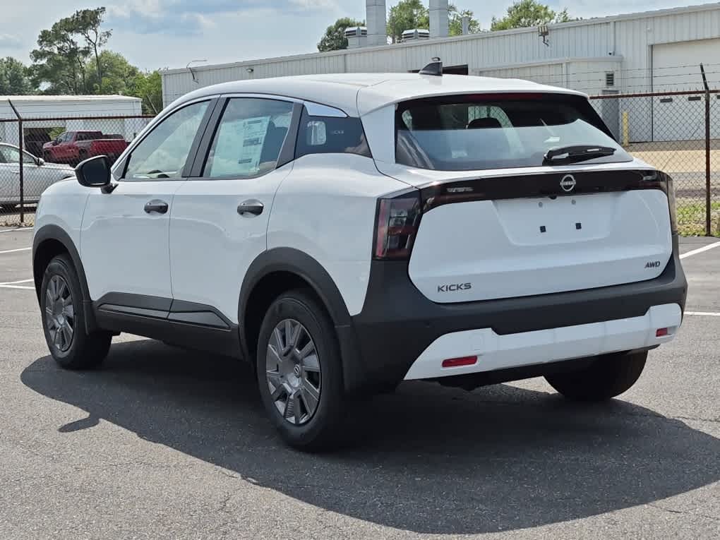 2026 Nissan Kicks S - Fresh Powder exterior view 4
