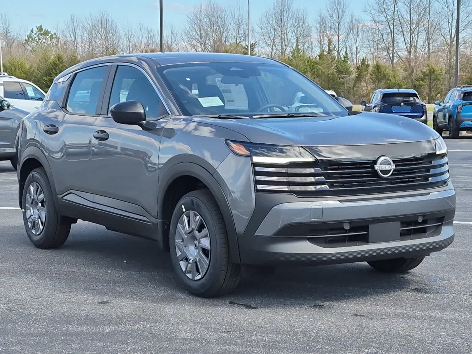 2026 Nissan Kicks S - Gun Metallic exterior view 2