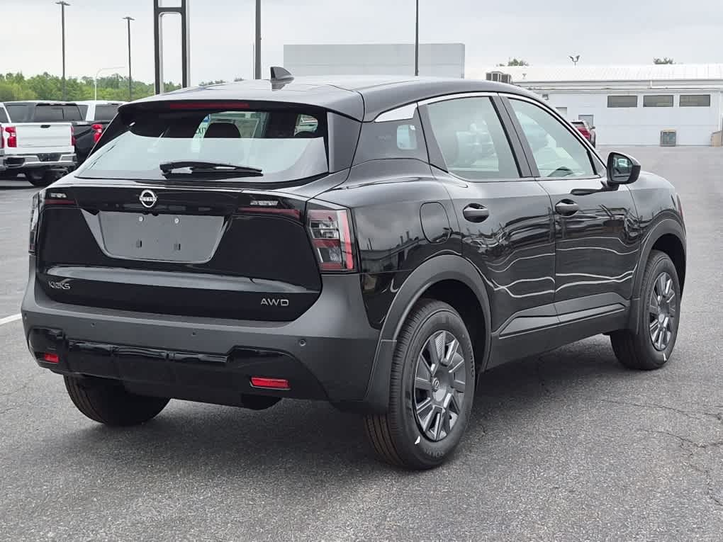2026 Nissan Kicks S - Super Black exterior view 3