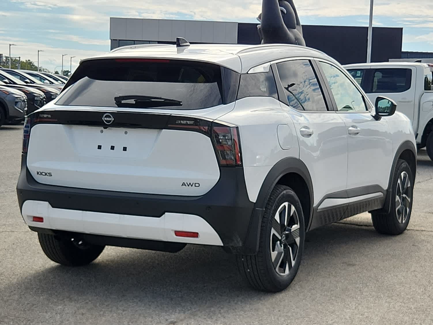 2026 Nissan Kicks SV - Fresh Powder exterior view 3