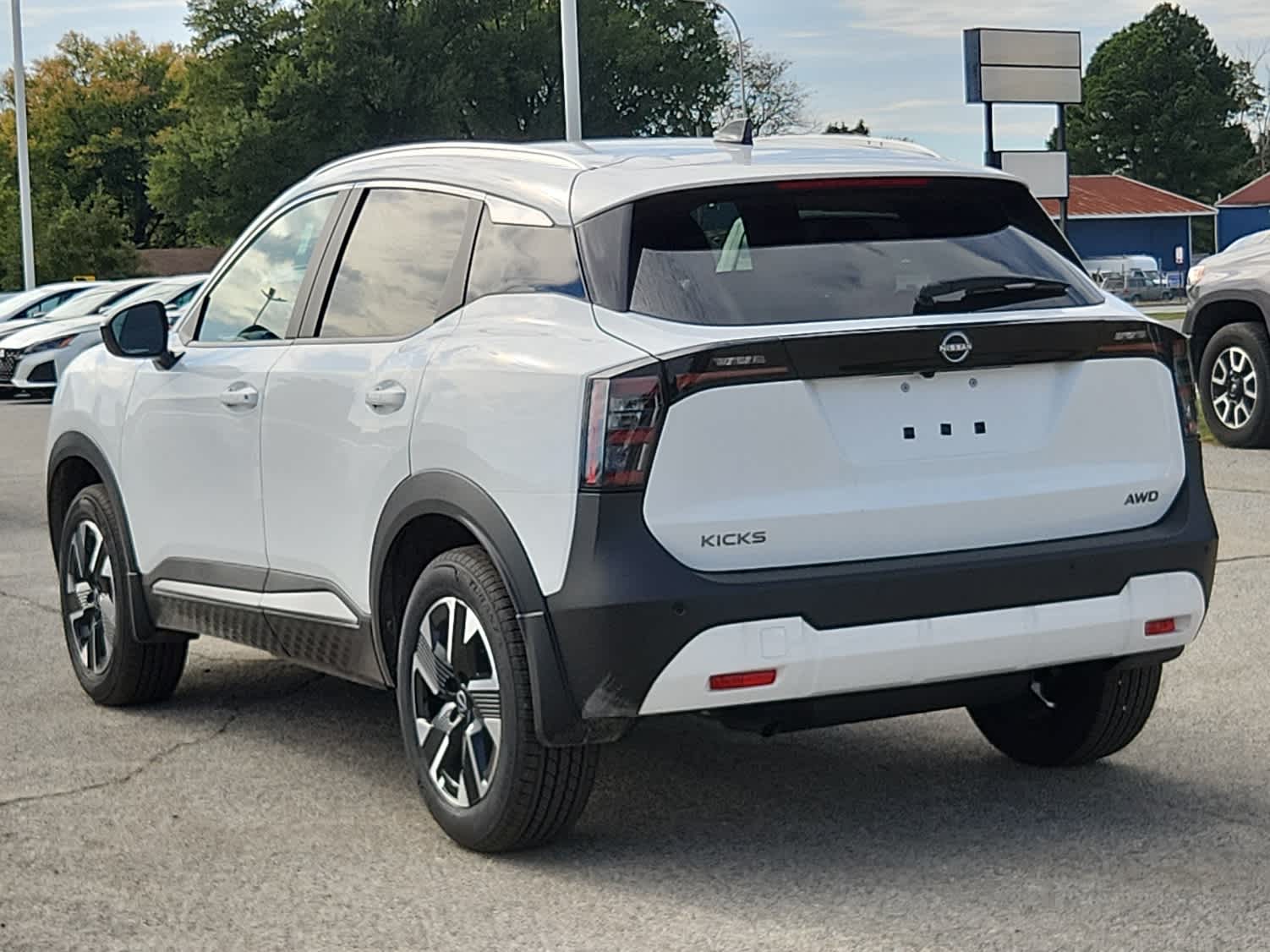 2026 Nissan Kicks SV - Fresh Powder exterior view 4