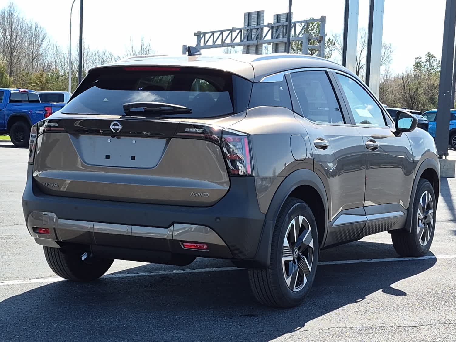 2026 Nissan Kicks SV - Canyon Bronze Metallic exterior view 3