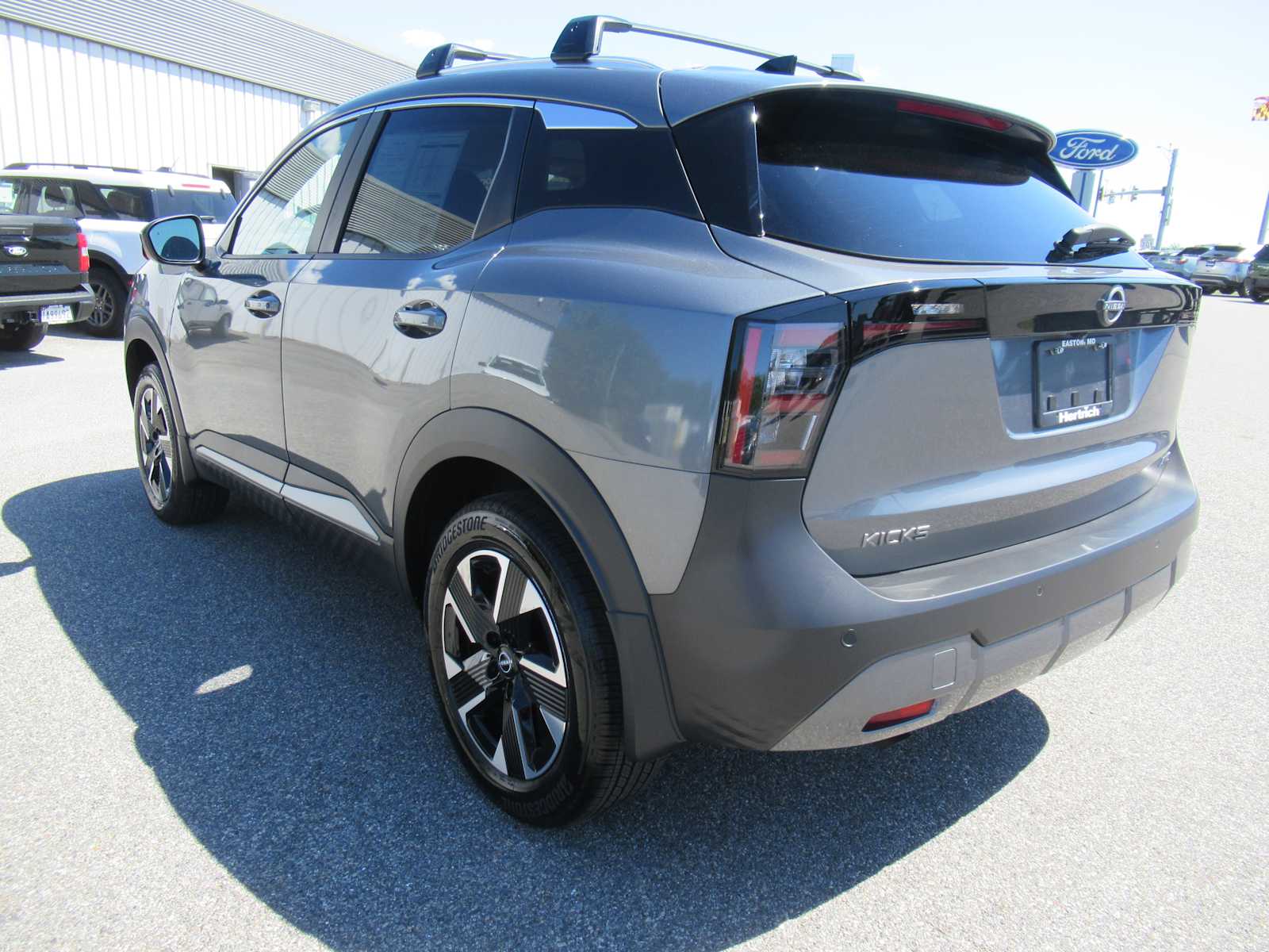2026 Nissan Kicks SV - Gun Metallic exterior view 7