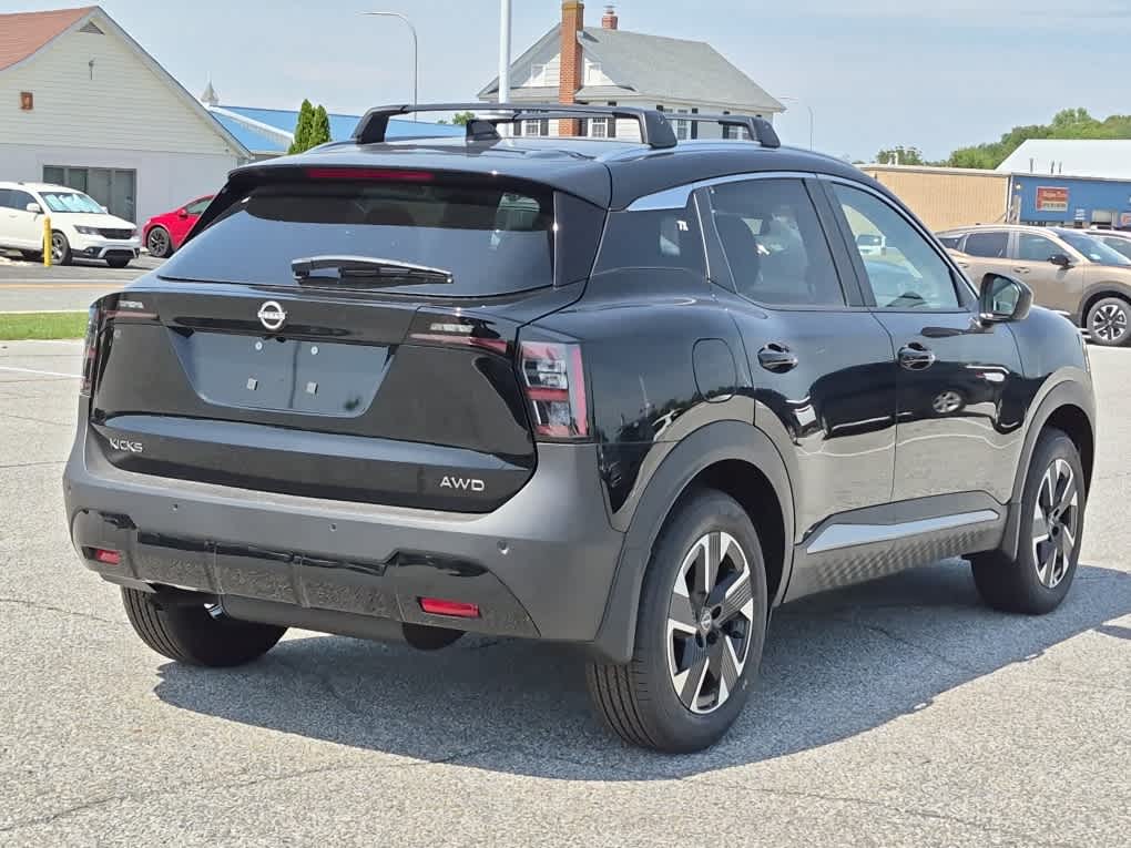 2026 Nissan Kicks SV - Super Black exterior view 3