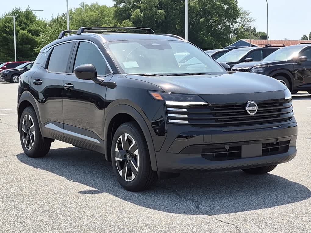 2026 Nissan Kicks SV - Super Black exterior view 2