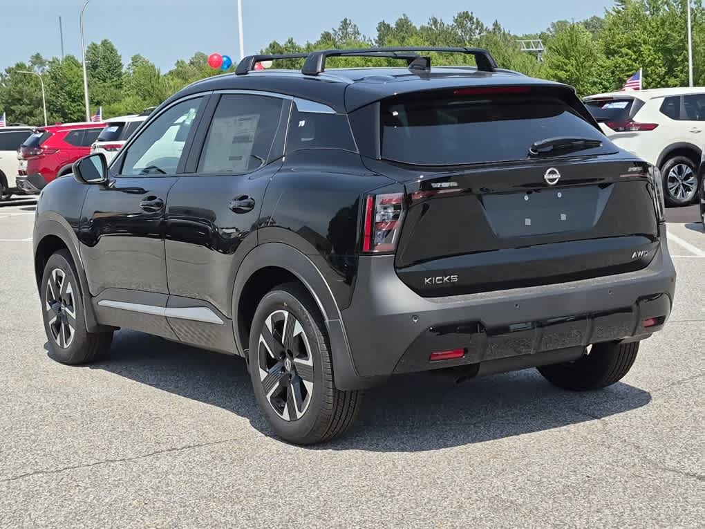2026 Nissan Kicks SV - Super Black exterior view 4