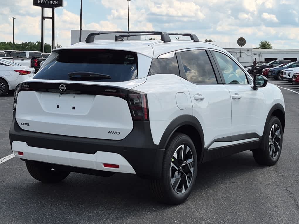 2026 Nissan Kicks SV - Fresh Powder exterior view 3