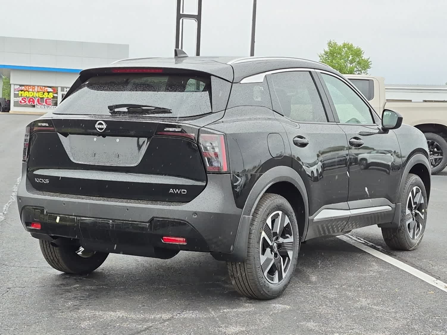 2026 Nissan Kicks SV - Super Black exterior view 3